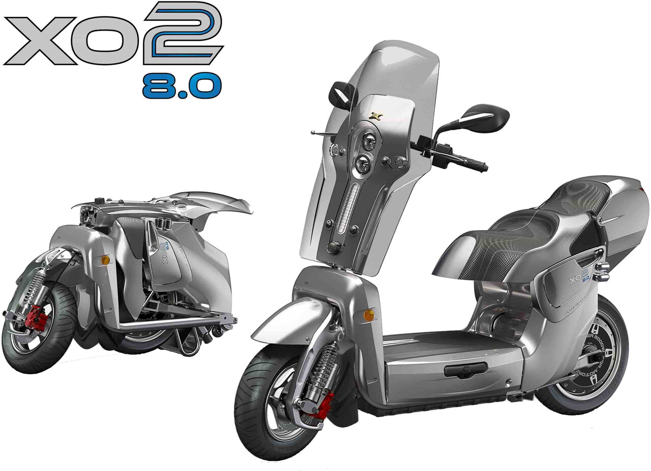 Scooter électrique 4 roues X-02